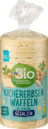 dmBio Chickpea waffles, 100 g