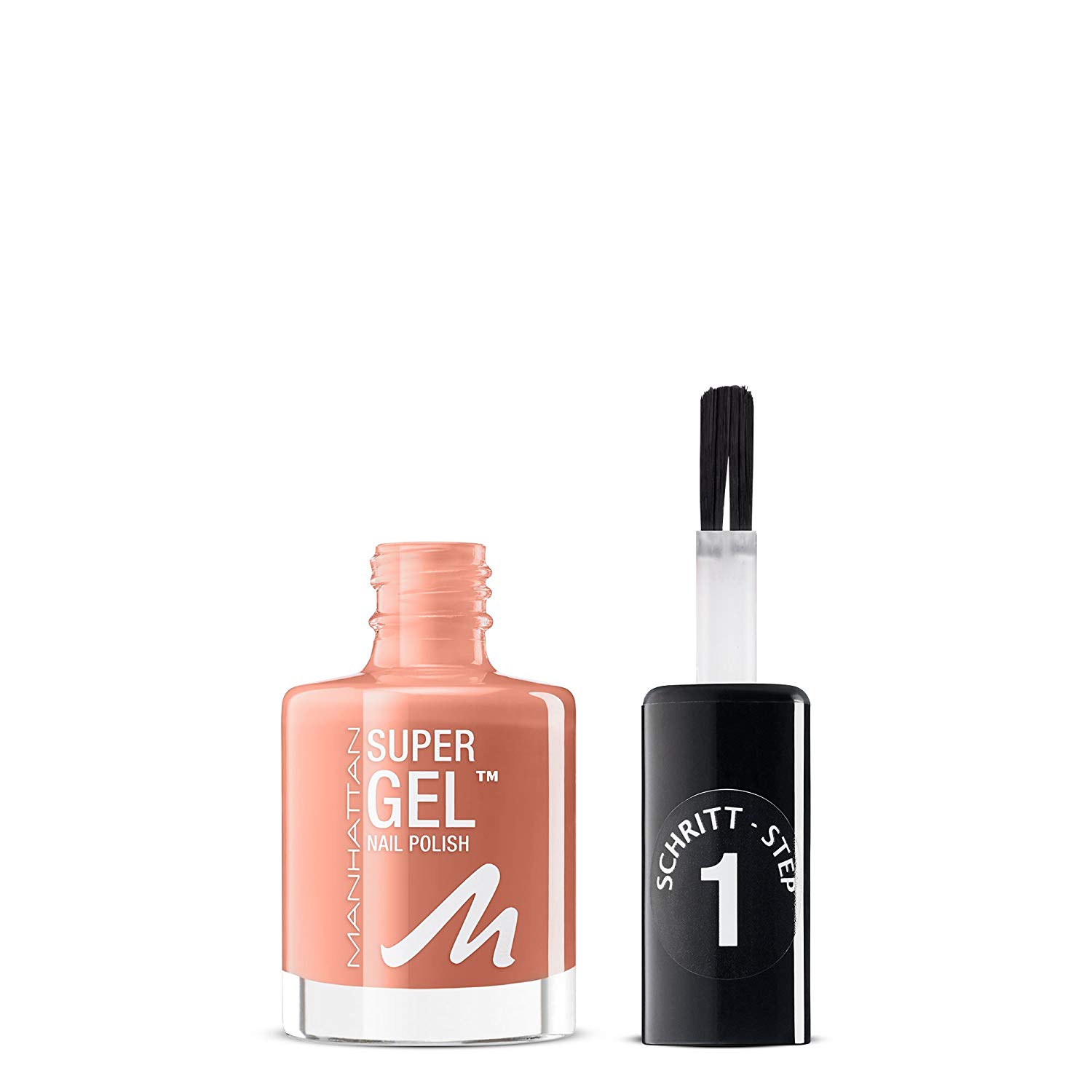MANHATTAN Super Gel Nail Polish, coral ‎145 island