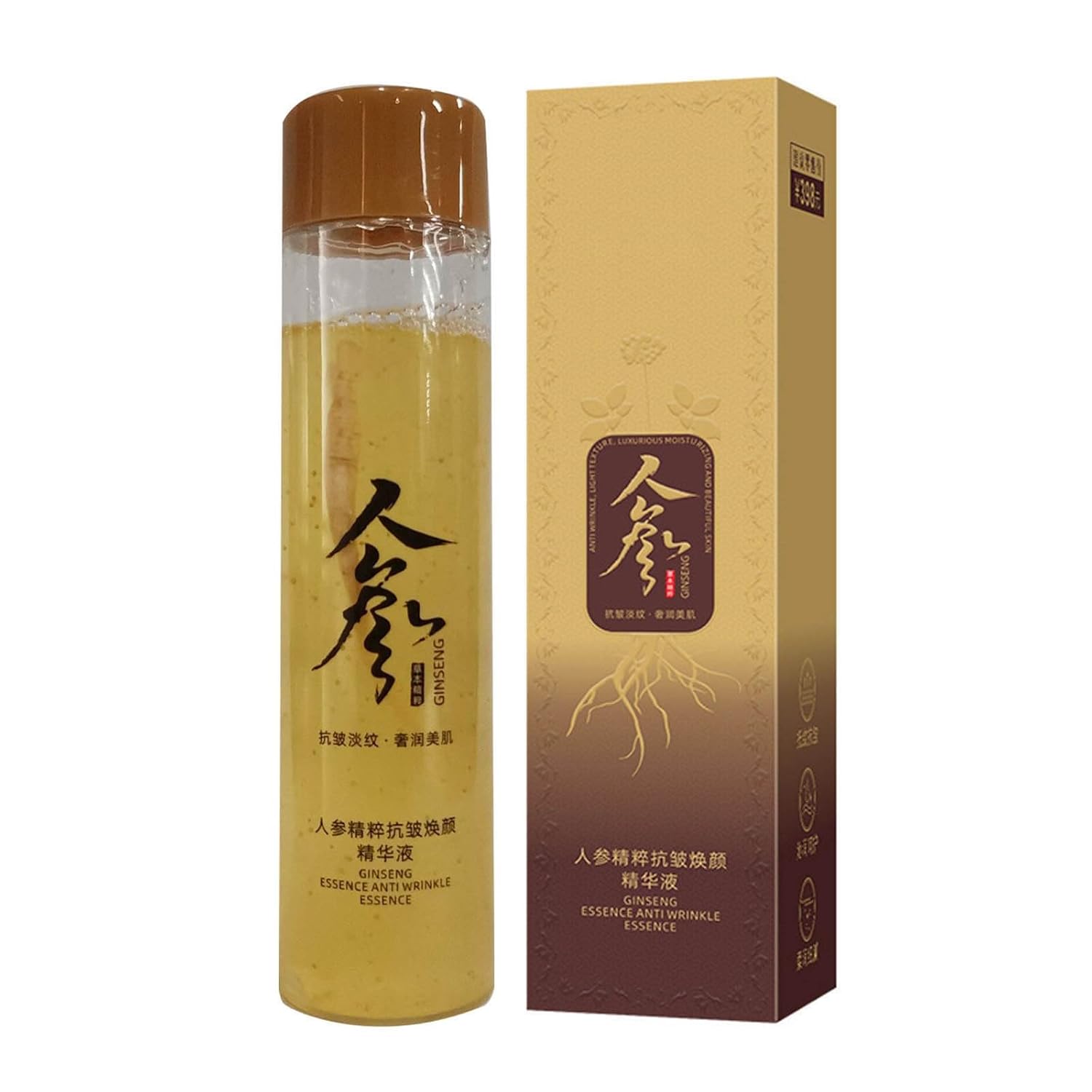 Woranb Ginseng Serums, Ginseng Face Oil, Ginseng Body Oil, 120 ml Aromatherapy Ginseng Fragrance Oil, Moisturising Cleansing Oil, Ginseng Scented Oil for Skin (1 Piece, 120 ml)