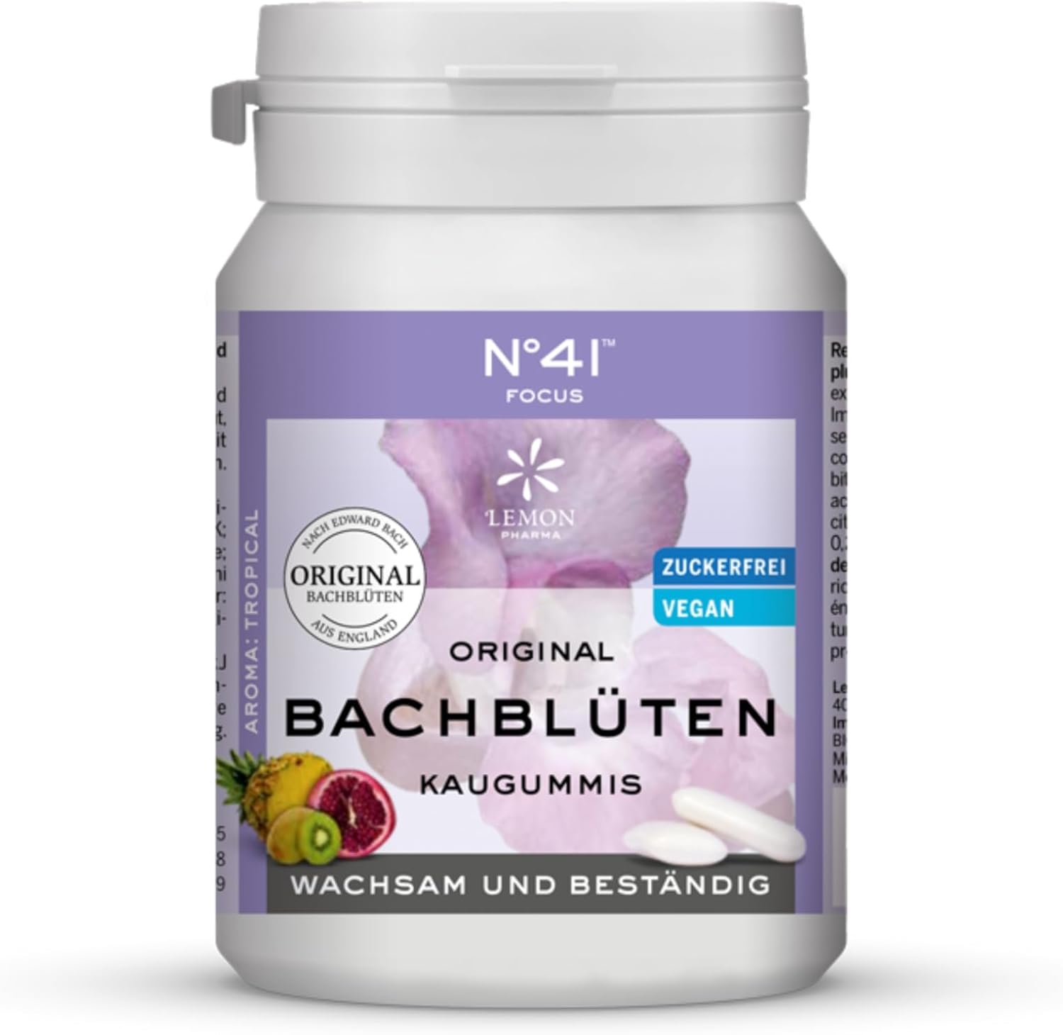 Lemon Pharma Store Concentrated chewing gum according to Dr. Bach, 40 pieces [bathroom product]