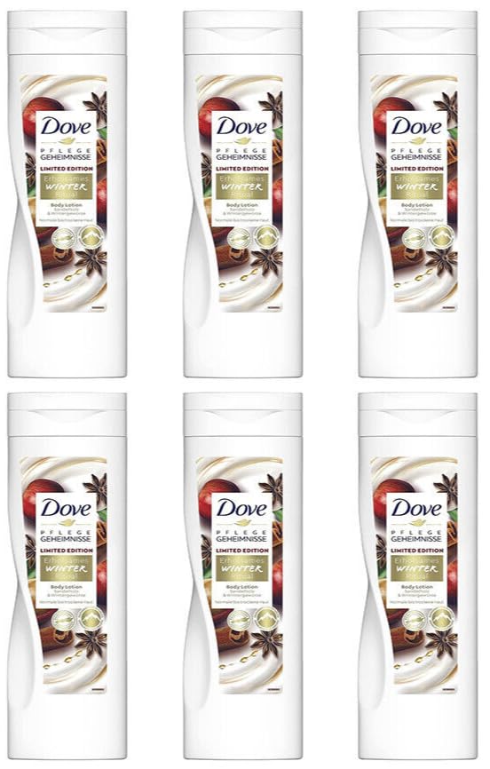 Dove Care Secrets Body Lotion Relaxing Winter Ritual with Sandalwood, 250 ml (Pack of 6)
