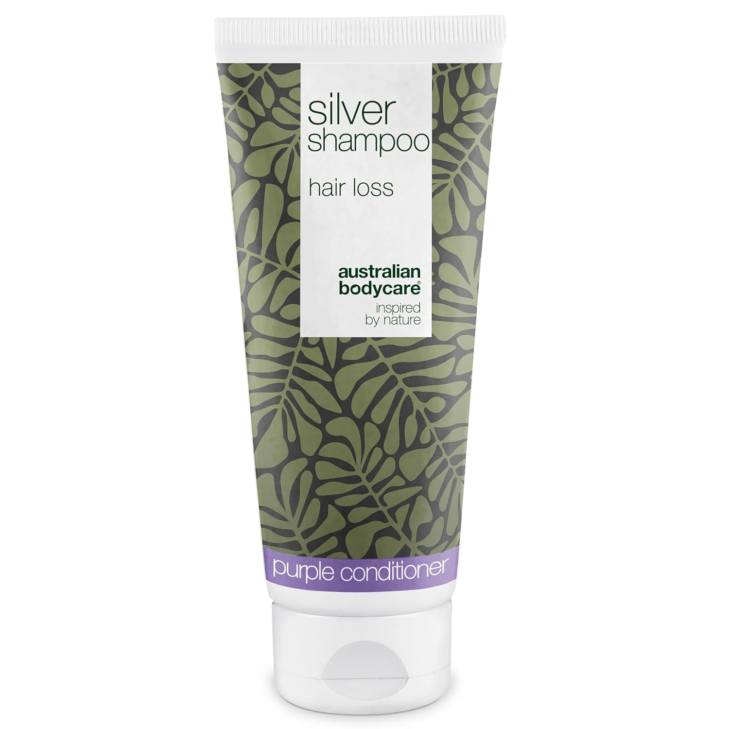 Australian BodyCare Silver Shampoo for Hair Loss and Yellow Tint on Blonde or Gray Hair - With Biotin and Caffeine for Stronger, Clearer Hair - Anti-Yellow Tint