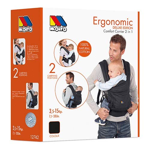 M MOLTO Moltó 12742 Comfort Carrier, Black