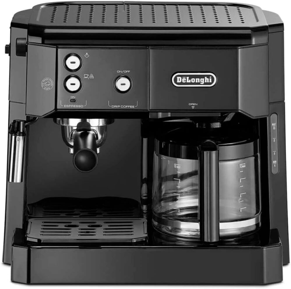 DELONGHI De\'Longhi BCO 411.B Coffe Maker, Stainless Steel, Rust-Proof 1750 W, 1 Liter