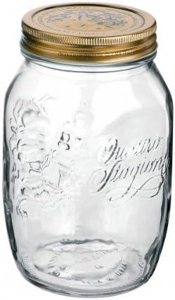 Bormioli Rocco Preserving Jar Screw Cap – Original Quattro Stagioni – Various Sizes and Shapes