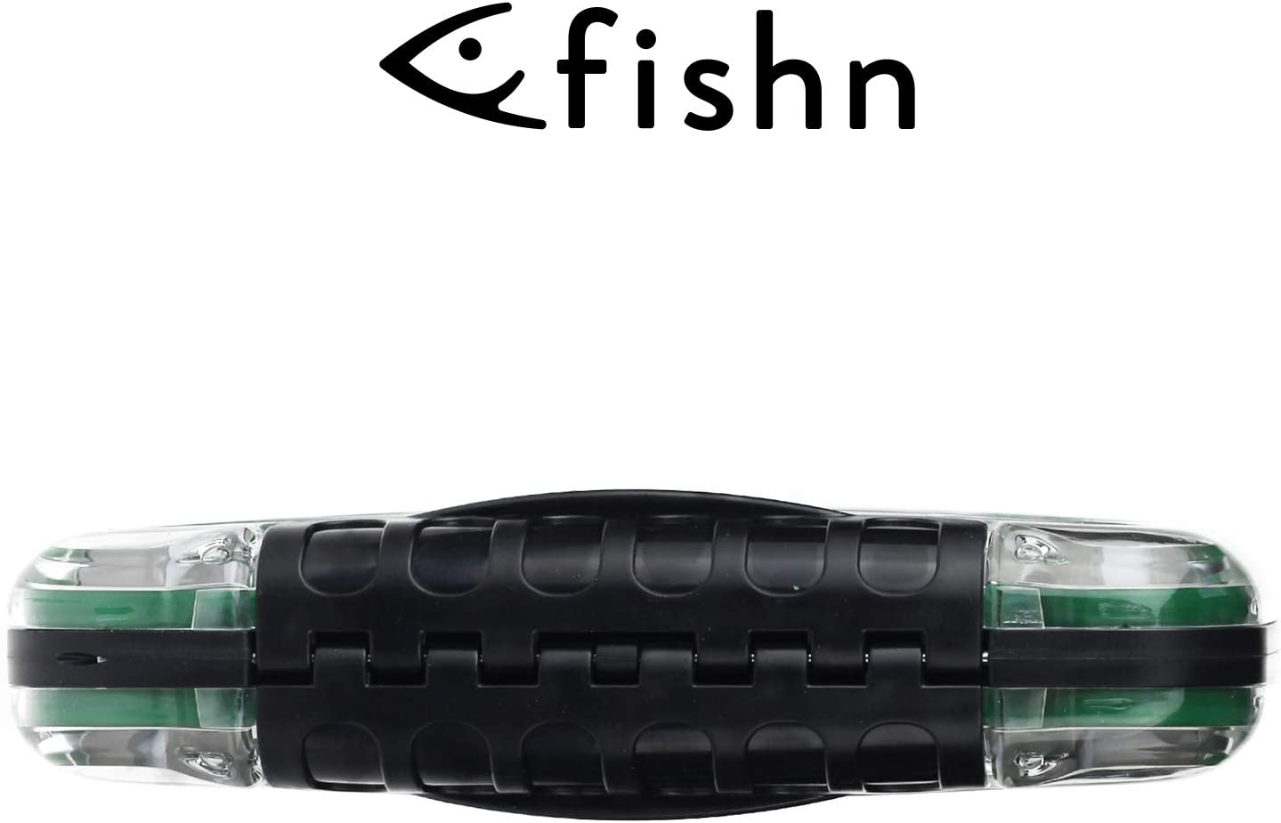 FISHN Waterproof bait box, indicator box, indicator bag for spoons, spinners, indicators and flies, double-sided