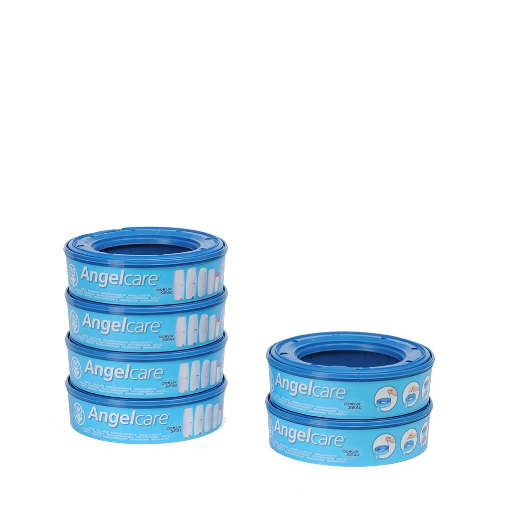 Foppapedretti Angelcare Refill Cassette for Maialino 6 Unità Nappy Bin