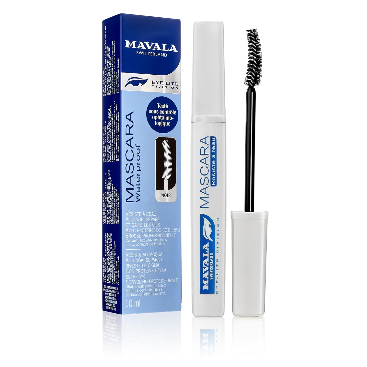 Mavala Mascara Waterproof Schwarz, 10 ml