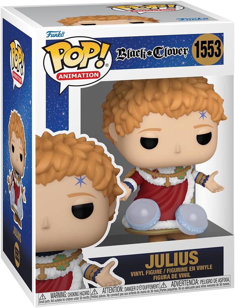Funko Pop! Animation: Black Clover - Julius Novachrono - Vinyl Collectible Figure - Gift Idea - Official Merchandise - Toys For Children and Adults - Anime Fans - Model Figure For Collectors