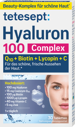 tetesept Hyaluron 100 Complex Tabletten 30 St, 8,7 g