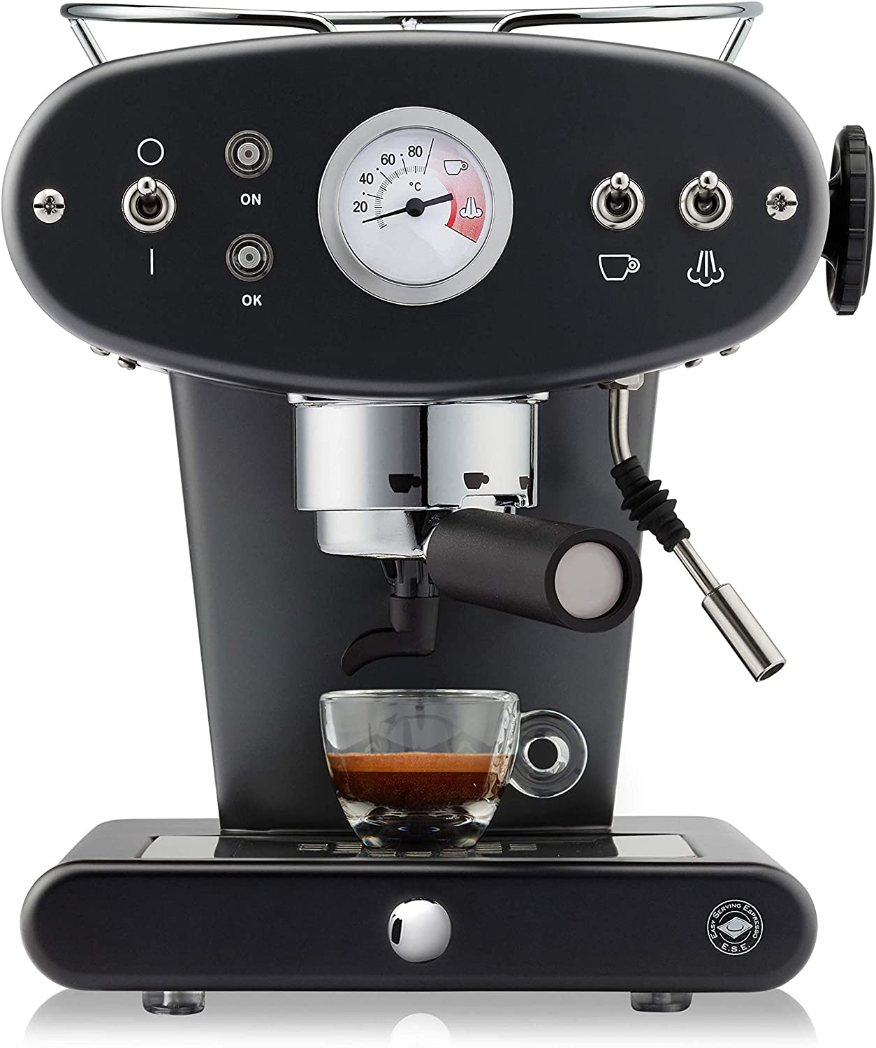 Francis FrancisFrancis X1 E.S.E. Trio Nigra - coffee makers (freestanding, Semi-auto, Drip coffee maker, Coffee capsule, Espresso, Black)