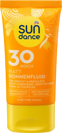 SUNDANCE Sun fluid mattifying face, SPF 30, 50 ml