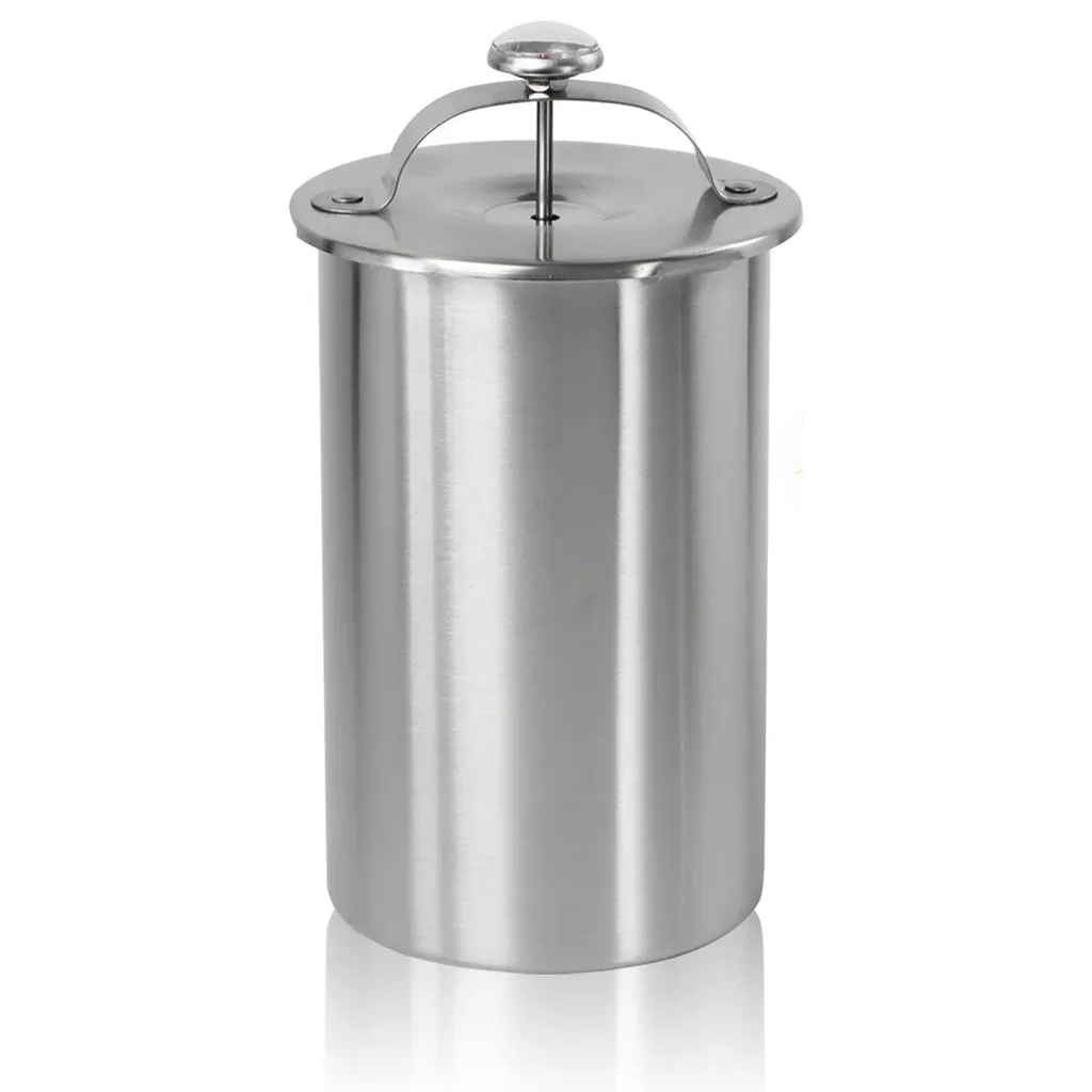 Slyrun 1.5L Ham Cooker Stainless Steel 304, Meat Press with Thermometer, For Homemade Ham, Bacon & Meat Pressing
