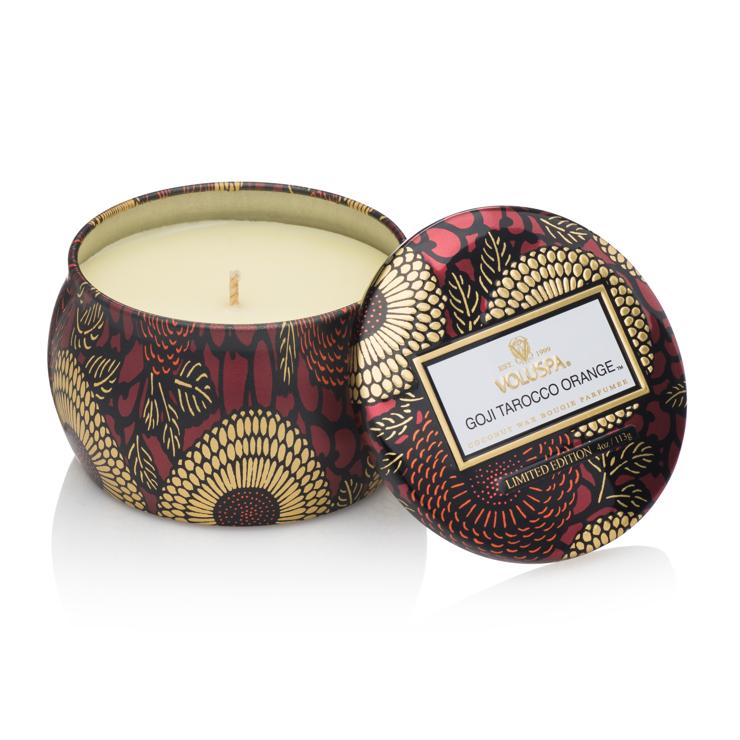 Voluspa 1-Wick Scented Candle In A Tin 25H