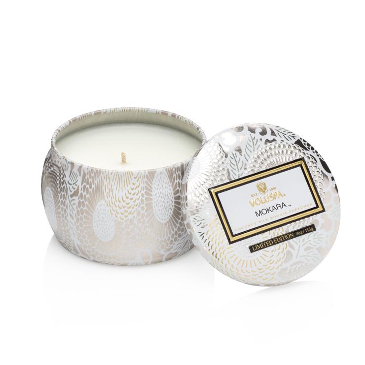 Voluspa 1-Wick Scented Candle In A Tin 25H