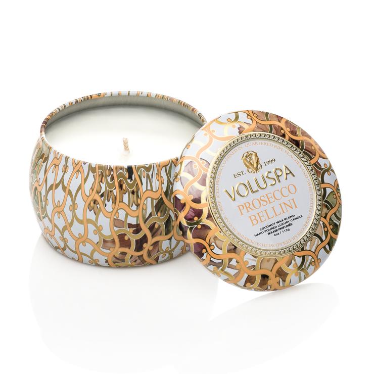 Voluspa 1-Wick Scented Candle In A Tin 25H