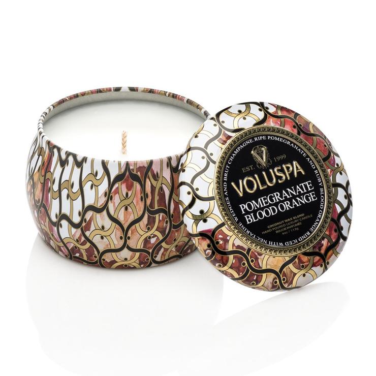 Voluspa 1-Wick Scented Candle In A Tin 25H