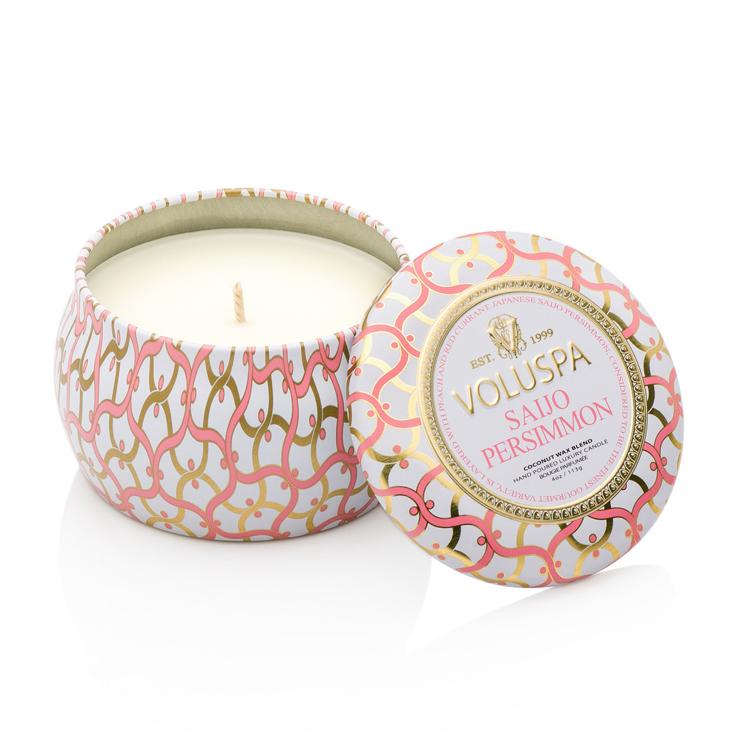 Voluspa 1-Wick Scented Candle In A Tin 25H