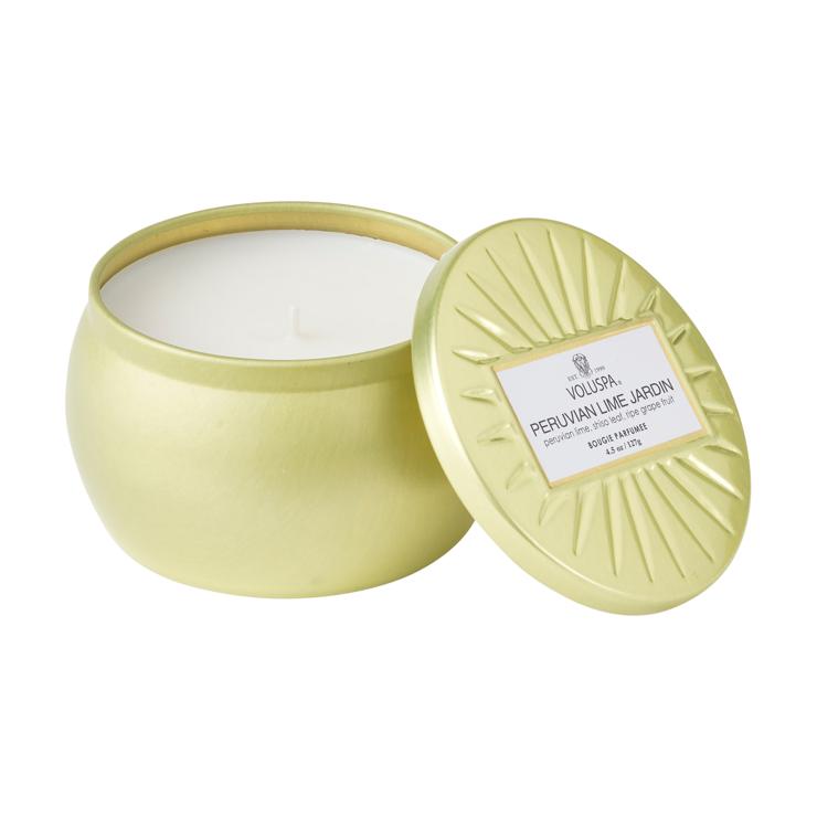 Voluspa 1-Wick Scented Candle In A Tin 25H