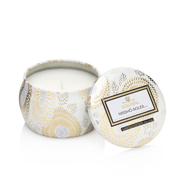Voluspa 1-Wick Scented Candle In A Tin 25H