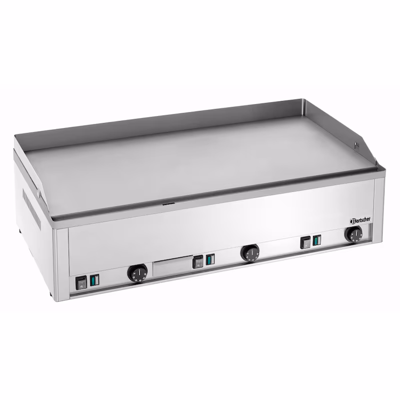 1 x Bartscher electric griddle plate GDP 980E, smooth