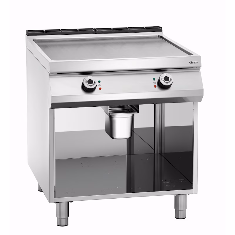 1 x Bartscher electric griddle plate, smooth, OU
