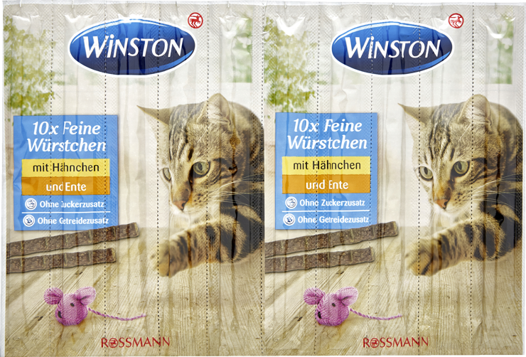 Winston 10 Fine Sausages with Chicken & Duck