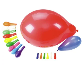 100 balloons in various colors
