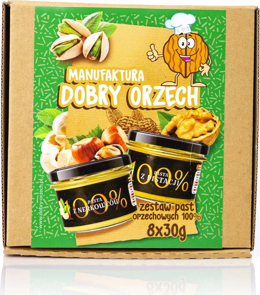 Manufaktura Dobry Orzech 100% nut paste set