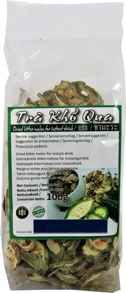 Heuschen Schrouff [ 100g ] Gohyah Tea / Bitter Melon Tea from Vietnam 100g