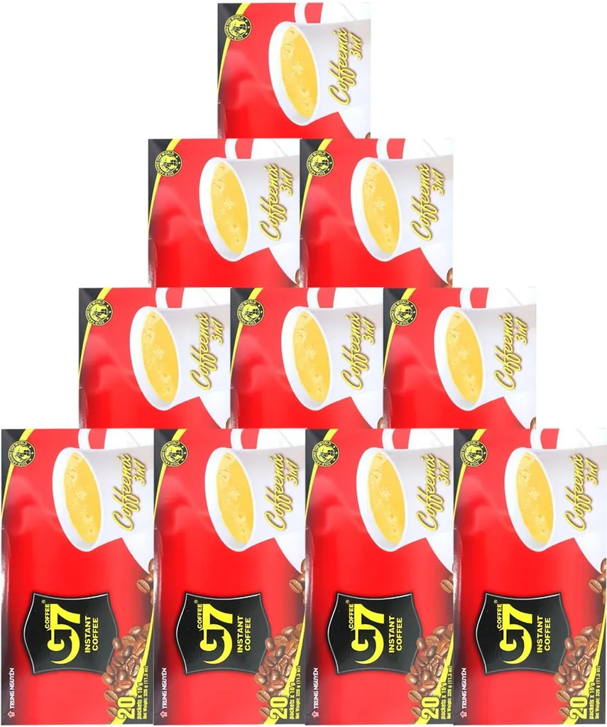 10-pack (10x320g) Trung Nguyen G7 Coffee 3-in-1