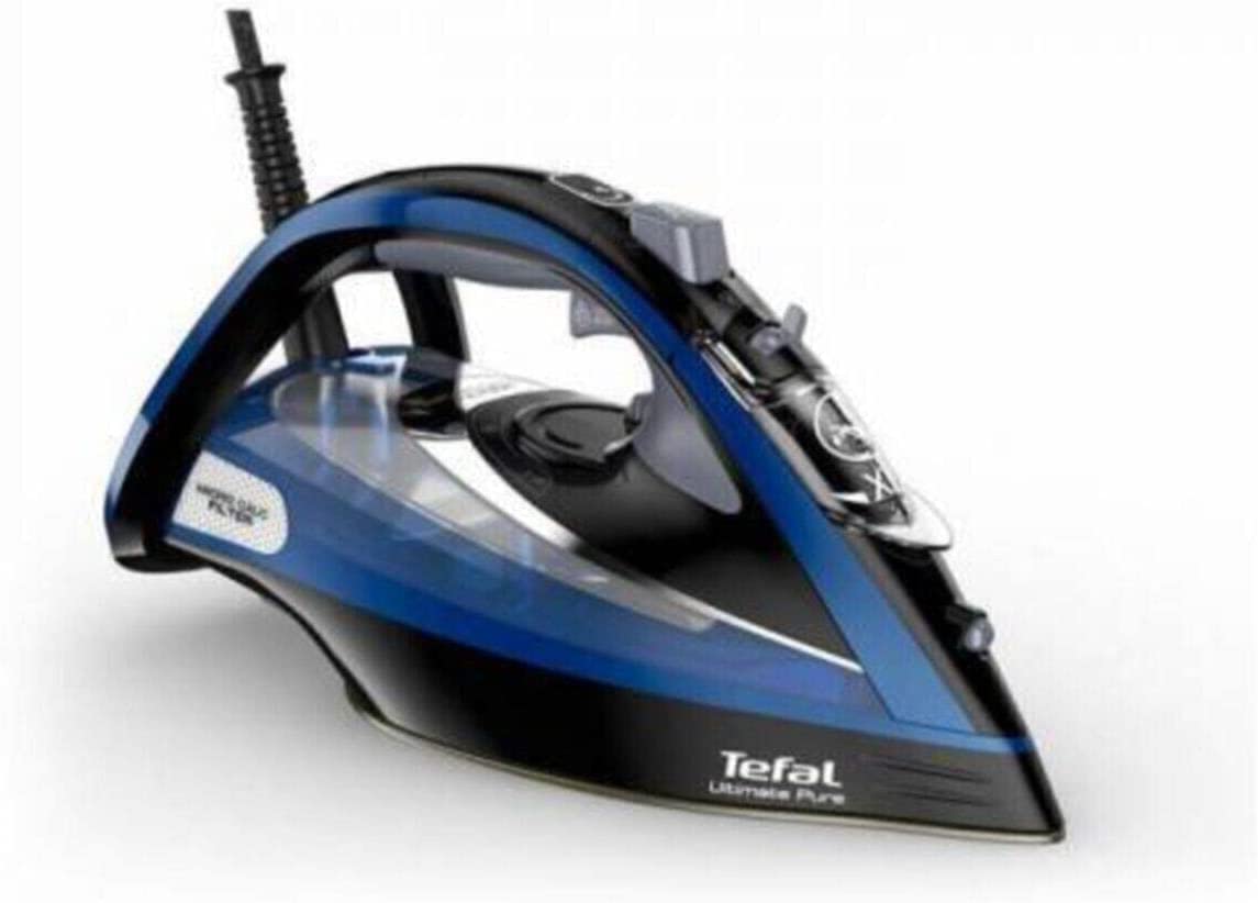 Plancha de Vapor Tefal FV9848E0 Plancha Vapor-Seco 3200 W, Azul, Metalico