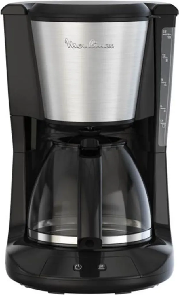 1.2-liter filter coffee machine for 15 cups, 1000 W, black Moulinex FG5S0DE0