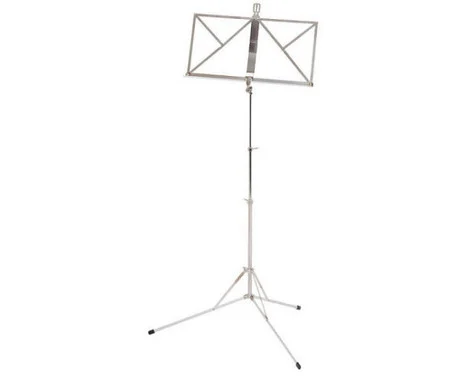 12 silver (nickel-plated) music stands