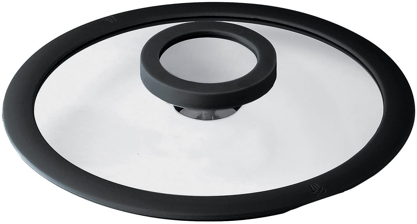 Sambonet 12 O \'clock Lid 12 cm Glass/Silicone Grey