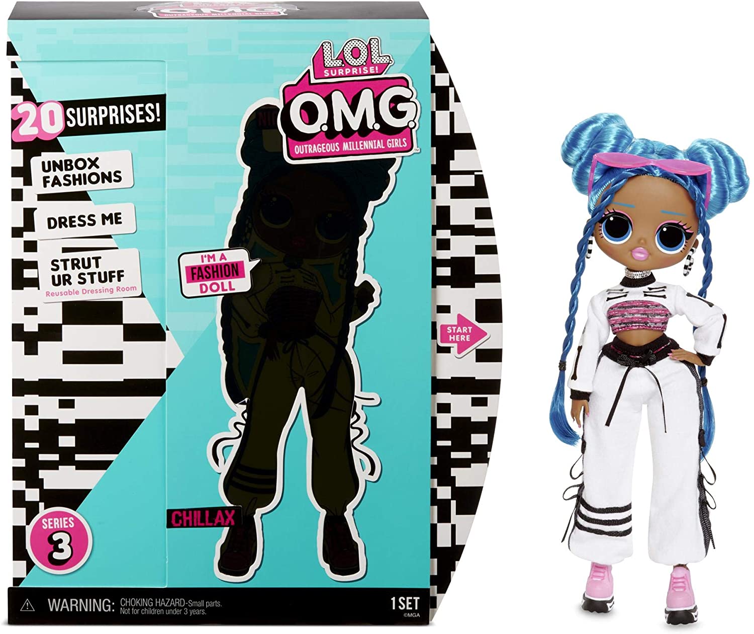 L.O.L. Surprise! L.O.L. Surprise Omg Core Doll- Aa Chillax