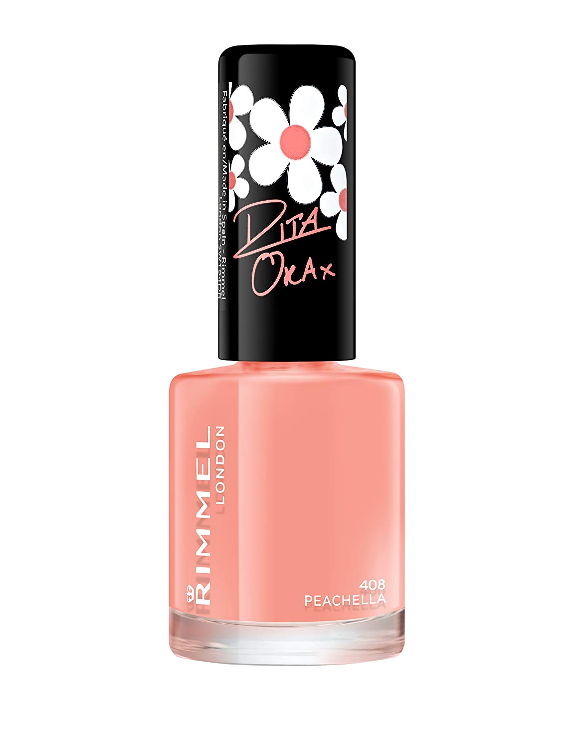 Rimmel 60 Seconds Super Shine Nail Polish 8 ml, ‎peachella