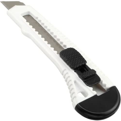 InLine Utility Knife – 18 mm Blade – White