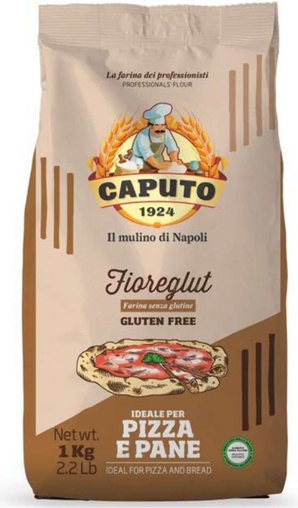 12x Antico Molino Caputo Flour Farina senza glutine Fioreglut Gluten Free 1Kg 12000g