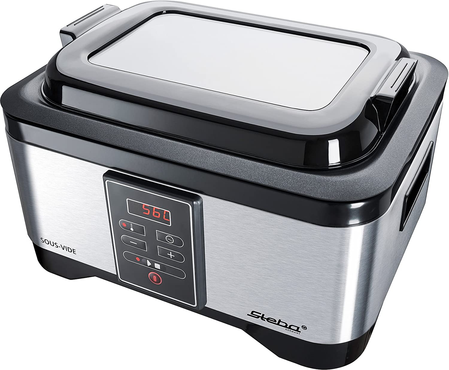 Steba SV 1 Precise Sous Vide Cooker, 500 W, Stainless Steel/Black