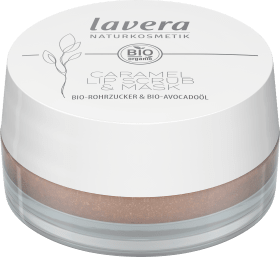 lavera Lippenpeeling Caramel Lip Scrub & Mask, 15 ml
