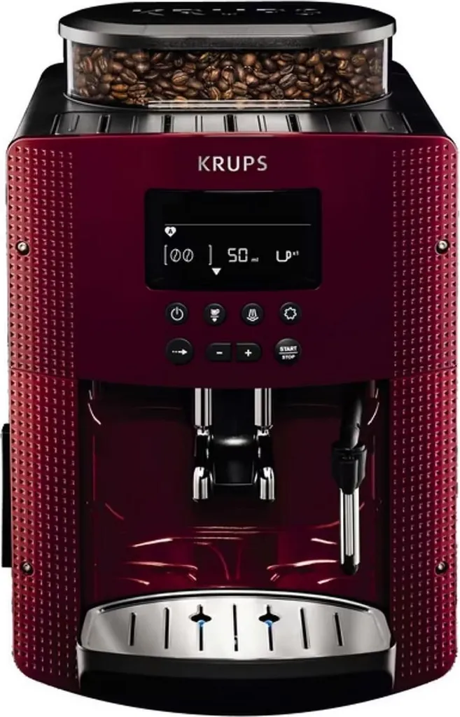 15-bar red coffee robot Krups EA815570