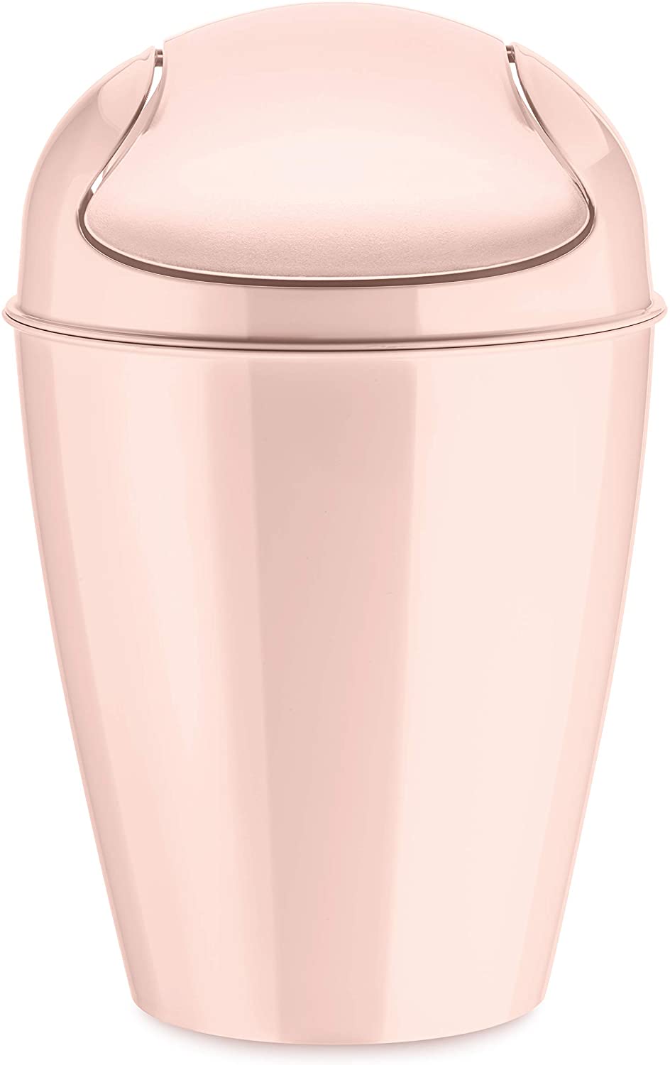 Koziol Del S 5777659 Swing Lid Bin 5 L Plastic Pink