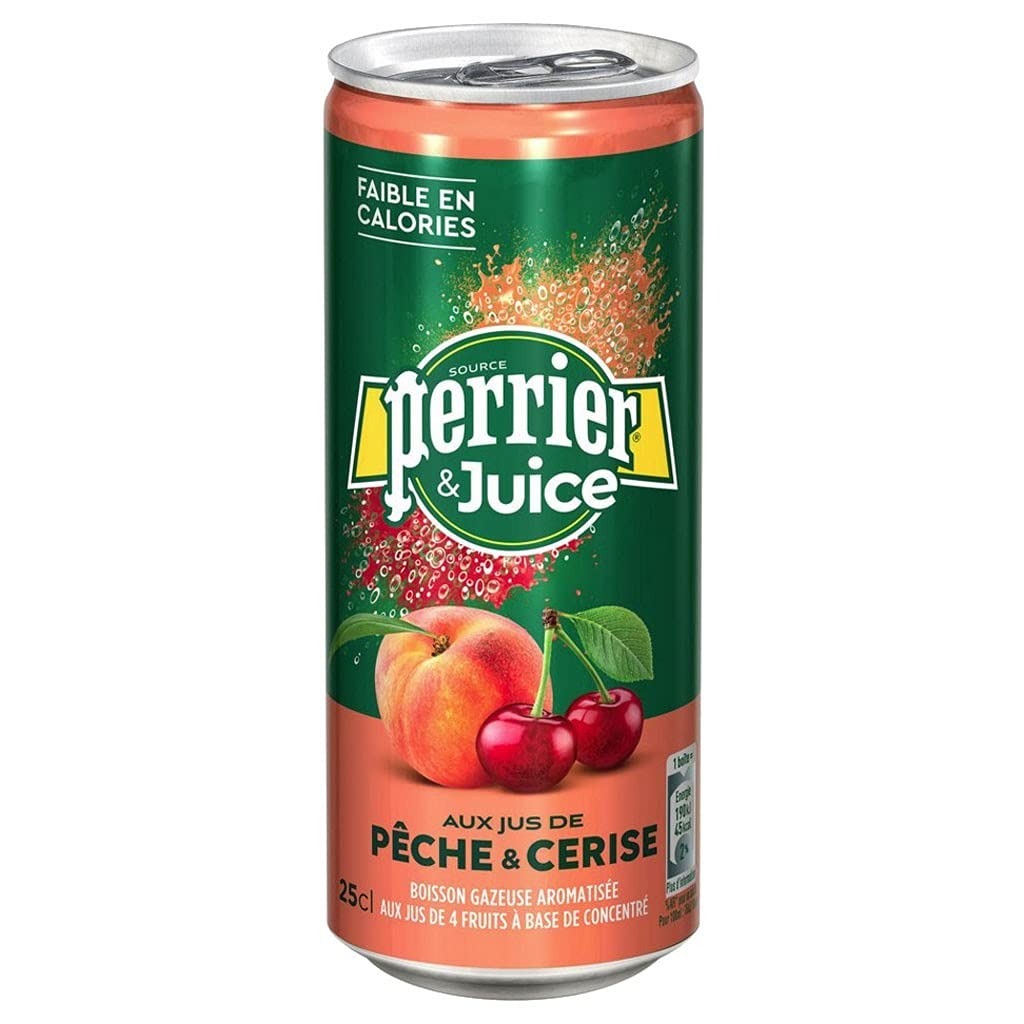 Nestlé Perrier&Juice Pfirsich-Kirsche (24x25cl Dosen)