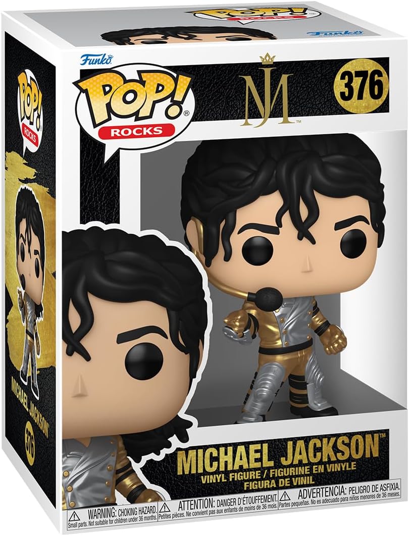 Funko POP! Rocks: Michael Jackson - (Armor) - Vinyl Collectible Figure - Gift Idea - Official Merchandise - Toy for Children and Adults - Music Fans - Model Figure for Collectors and Display