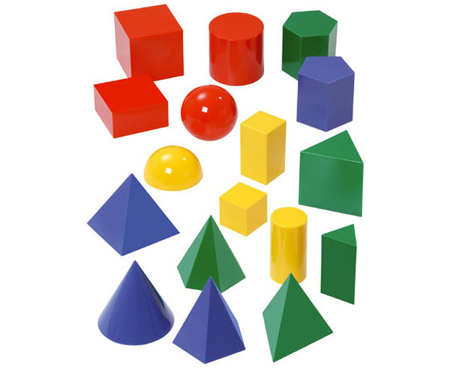 Betzold Large Geo Solids Colour Pc