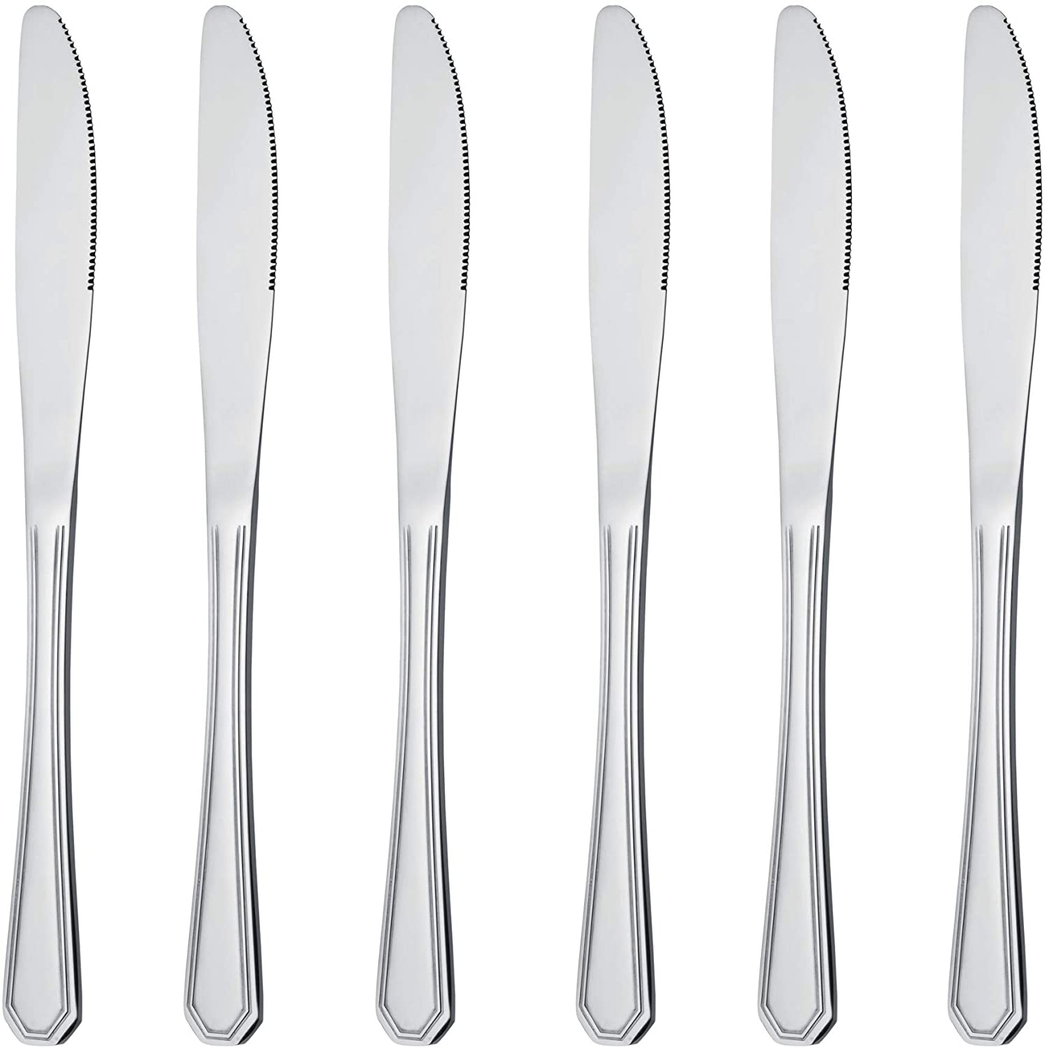 GRAWE GRAEWE Berlin Dinner Knives Cutlery [Pack 6]