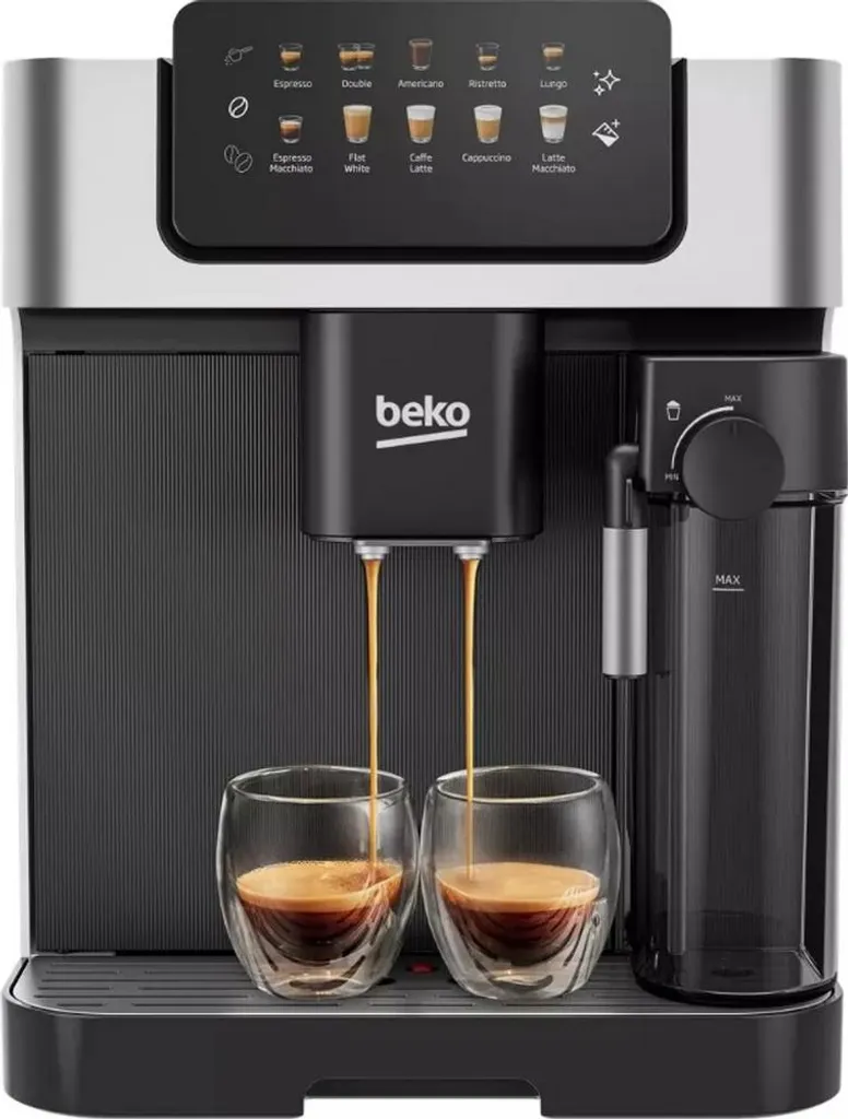 19-bar coffee robot for black coffee Beko CEG7304X