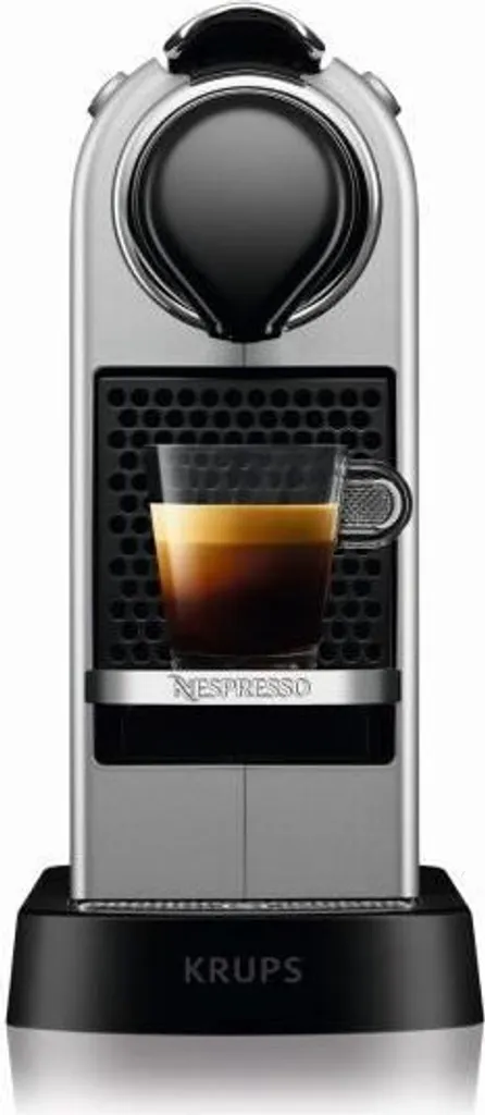 19-bar silver automatic Nespresso machine Krups YY4118FD