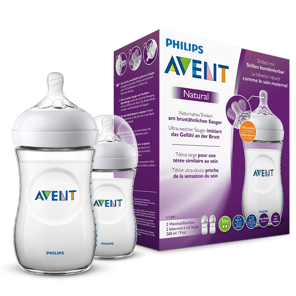 Philips AVENT SCF033/27 Natural Bottle, Transparent